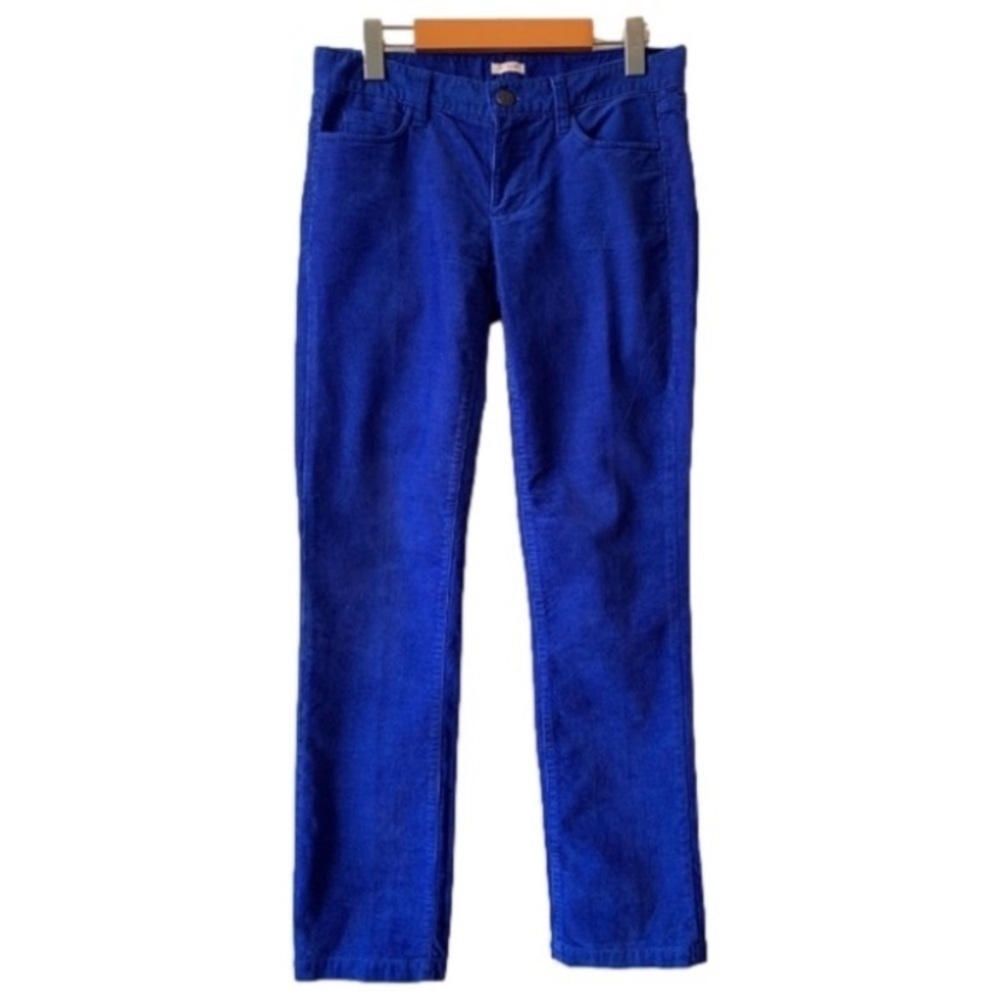 J. Crew Matchstick Corduroy Blue Pants Size 26S